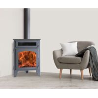 Estufa Hibrida de leÃ±a y pellets Ã rtico Plus 11,5 KW - Juan Panadero