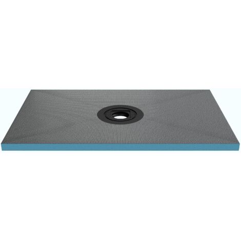 Mai & Mai Receveur de Douche à Carreler XPS 75x120cm Recoupable sur Mesure pour Douche