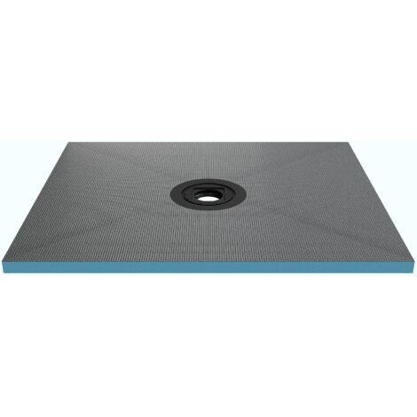 Mai & Mai Receveur de Douche à Carreler XPS 100x120cm Recoupable sur Mesure pour Douche