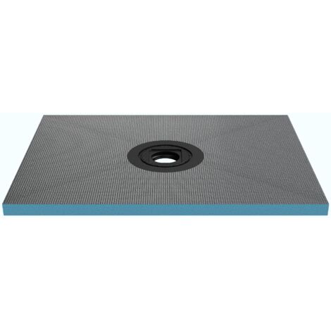 Mai & Mai Receveur de Douche à Carreler XPS 75x100cm Recoupable sur Mesure pour Douche