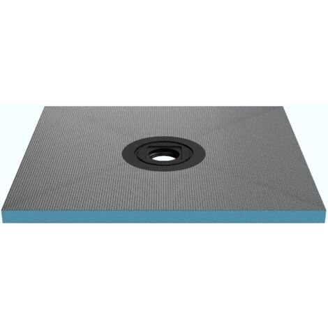 Mai & Mai Receveur de Douche à Carreler XPS 80x90cm Recoupable sur Mesure pour Douche