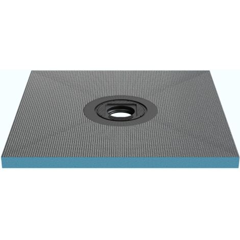 Mai & Mai Receveur de Douche à Carreler XPS 75x75cm Recoupable sur Mesure pour Douche