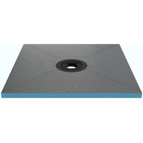 Mai & Mai Receveur de Douche à Carreler XPS 100x100cm Recoupable sur Mesure pour Douche