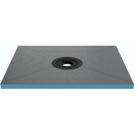 Mai & Mai Receveur de Douche à Carreler XPS 80x100cm Recoupable sur Mesure pour Douche