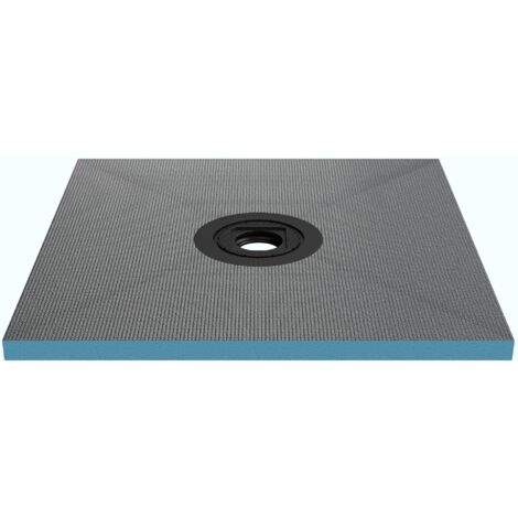 Mai & Mai Receveur de Douche à Carreler XPS 90x90cm Recoupable sur Mesure pour Douche