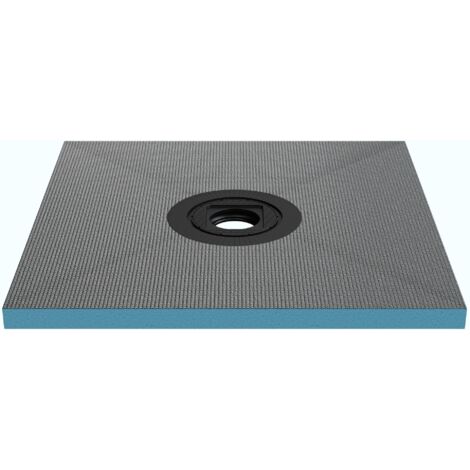 Mai & Mai Receveur de Douche à Carreler XPS 80x80cm Recoupable sur Mesure pour Douche