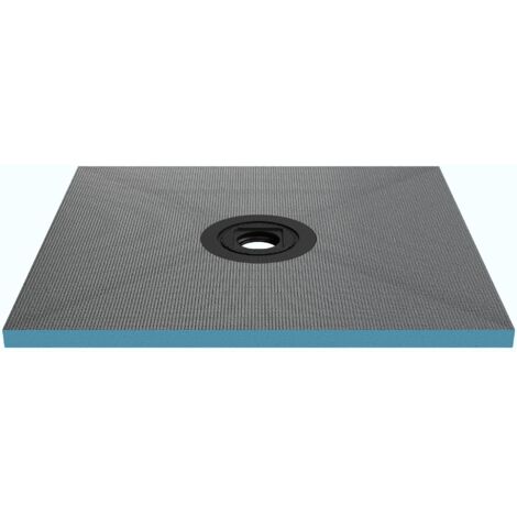 Mai & Mai Receveur de Douche à Carreler XPS 90x120cm Recoupable sur Mesure pour Douche