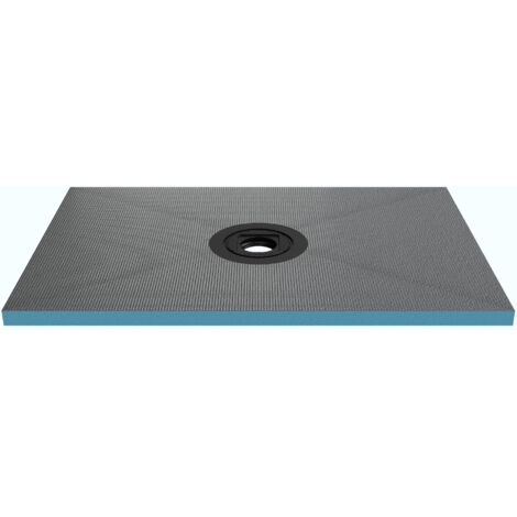 Mai & Mai Receveur de Douche à Carreler XPS 80x120cm Recoupable sur Mesure pour Douche