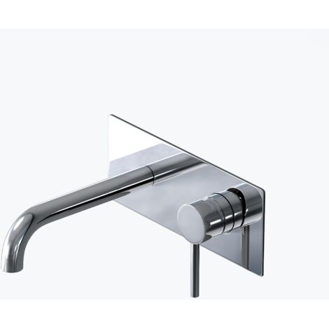 Mai & Mai Robinet Salle de Bain Encastré Mitigeur Chromé en Laiton Robinet pour Lavabo Vasque W112 (1/5)