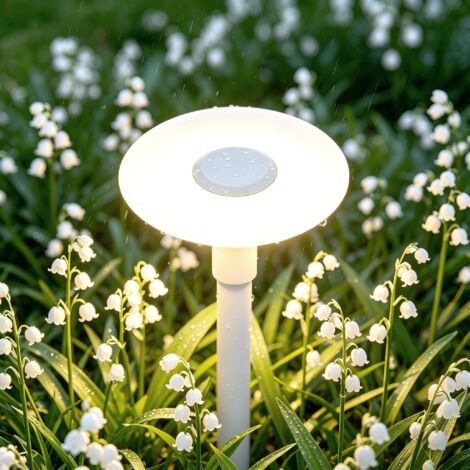 Mai & Mai Lampe sur Pied Extérieur Blanc 300x804mm Eclairage Extérieur LED IP65 Desgin StellaeLights (1/5)