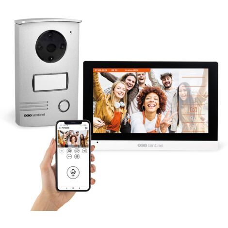 SCS SENTINEL - Videoportero con cable conectado VisioDoor Wi-Fi
