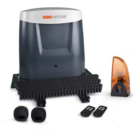 SCS SENTINEL, Motor para puerta corredera con cremalleras, 5M - 500Kg, OpenGate 3, MCO0108