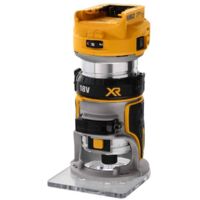 DEWALT Kantenfräse 18V Bürstenlos 8mm Variable Drehzahl LED Sologerät