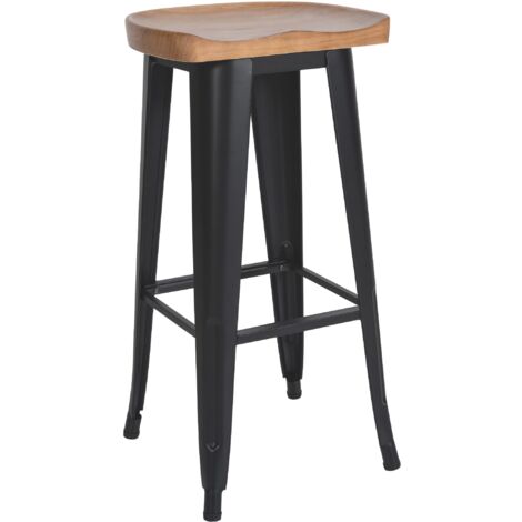 Tabouret de bar Clara Noir (1/5)