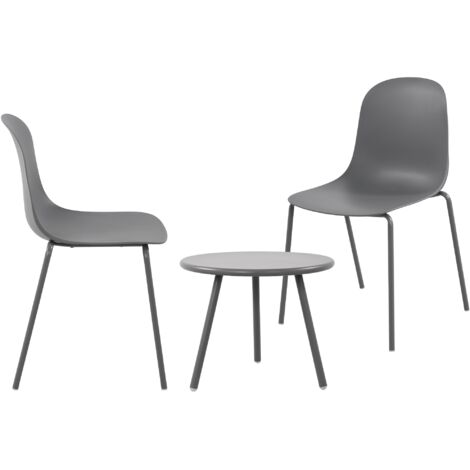 Ensemble de 2 sièges Berdin Gris foncé (1/5)