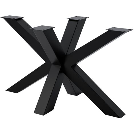 Pieds de table Harlan Noir  120x68x71 cm