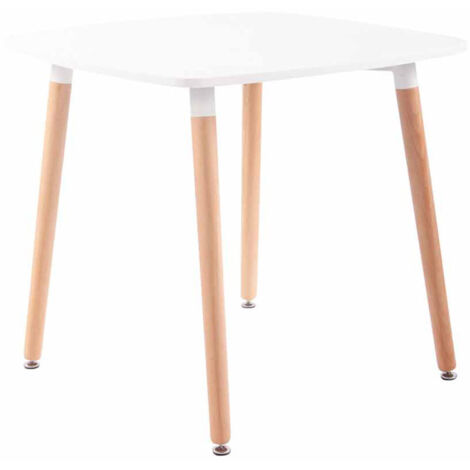 Table de Cuisine Viborg Blanc 80 cm (1/5)