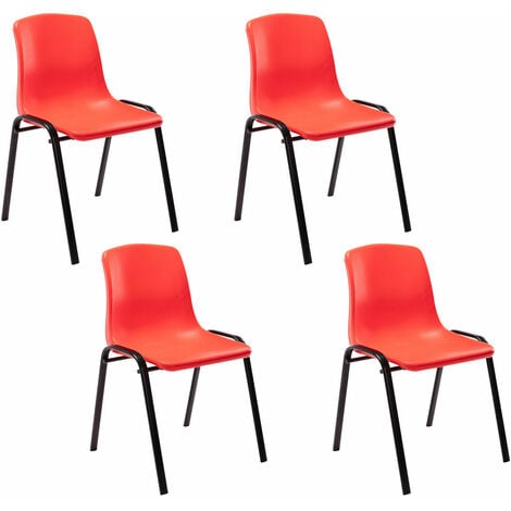 Lot de 4 chaises empilables Air