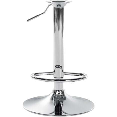 Support de remplacement pour tabouret de bar 10x10 cm Chrome