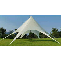 Tente Gazebo Garden Star avec une couverture de 15 m² de différentes couleurs Couleur : Crème