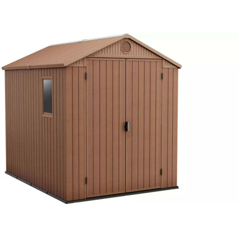 Keter Darwin Shed 6 x 8ft - Brown