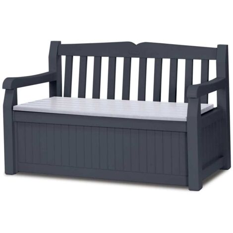 Outdoor Storage Bench Eden 265L Grey Keter