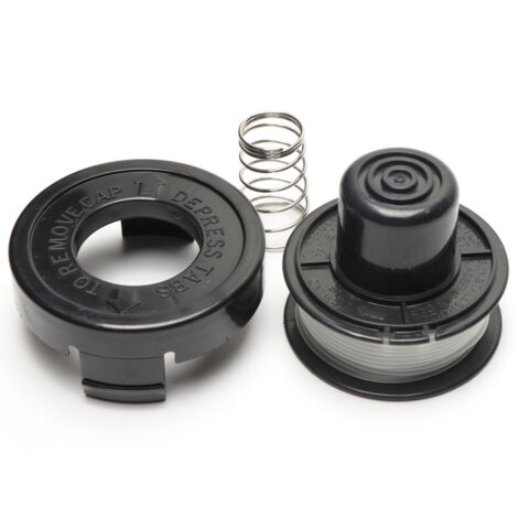 Passend für Black & Decker RS136 Spule Trimmerkopf Abdeckung Federsatz, Nylon Mähseil (2 Sätze) (1/5)