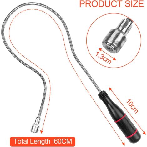 HBM 615 Mm Flexibler Greifer Mit Magnet Und LED-Lampe