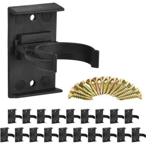 20 Stück Möbelbein-Befestigungsclip, 28 mm bis 32 mm, Küchen-Sockel-Clip, einschraubbarer Sockel-Clip, Trittbrett-Clip, Küchen-Sockel-Befestigungsclip mit 40 Schrauben (1/5)