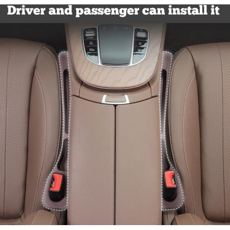2er Set Autositz Lückenfüller Für Opel Combo Life XL E 2018-2025 – Praktischer Gap Organizer Mit Stauraum