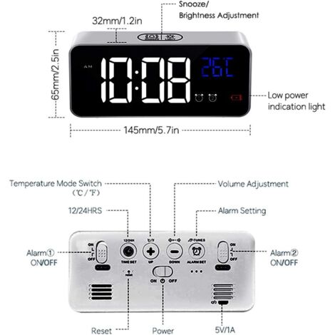 Produktbild von Tragbarer Digitaler UV-Strahlungsdetektor Mit Temperaturanzeige – 0-3000 W/cm², LCD-Display, Rutschfest, Für Feldmessungen