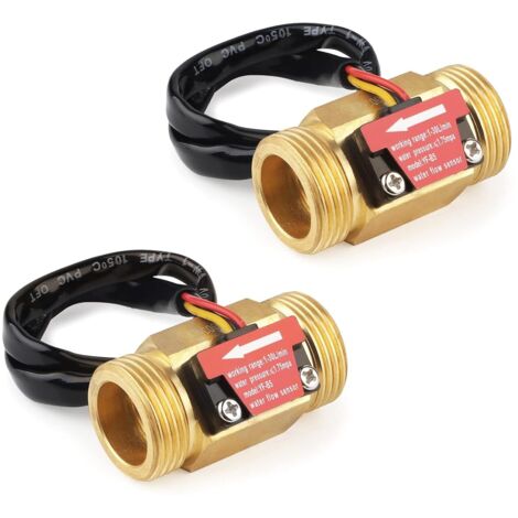 Produktbild von Wasserdurchflusssensor – Schalter G1/4, 110 V, 0,5-10 L/min, PE, Vertikaler Einbau