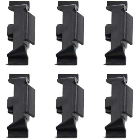 EMSea 6 Stück Zierclips für Frontscheinwerferblende 51132752145 Kompatibel mit BMW Mini Cooper R55 R56 R57 R58 R59 R60 R61 Scheinwerferblende-Befestigungsclip