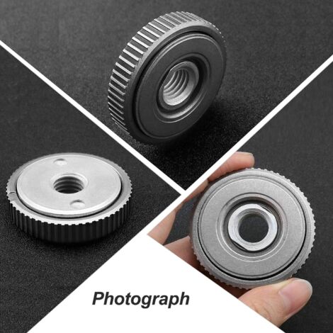 Winkelschleifer-Druckplatte M10 – Schnellspannmutter, Selbstsichernd, Für Diamantscheiben (Ø 48,5 Mm)