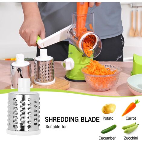 Mandolina Da Cucina Professionale Multifunzionale – Tagliaverdure A Lame Intercambiabili Per Affettare, Grattugiare E Tagliare