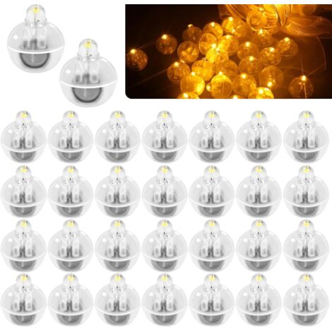 30 Mini Luci LED Bianco Caldo – Per Lanterne, Palloncini E Case Delle Bambole, Fai Da Te - 2