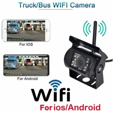 Telecamera Posteriore HD Per Auto 18,5 Mm – Visione Notturna, Impermeabile IP67, Obiettivo Ad Alta Risoluzione, Supporto NTSC/PAL, Cavo 6m, Per Auto, SUV, Camper