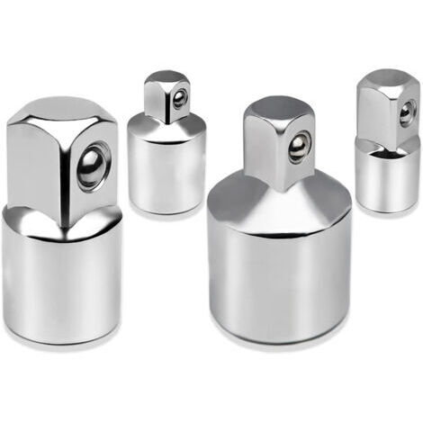 Adattatore A Cricchetto Da 3/8" A 1/4" Con Blocco A Sfera – In Acciaio Al Vanadio