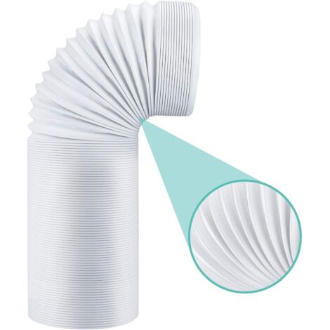 Tubo Flessibile Scarico Per Condizionatore Portatile – Diametro 5,12" (13 Cm), Lunghezza 59", Filettatura Antiorario