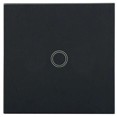 LIVOLO Interruttore Doppio Touch In Vetro Nero – Serie Design, 10A, Per Installazione Da Incasso, Moderno