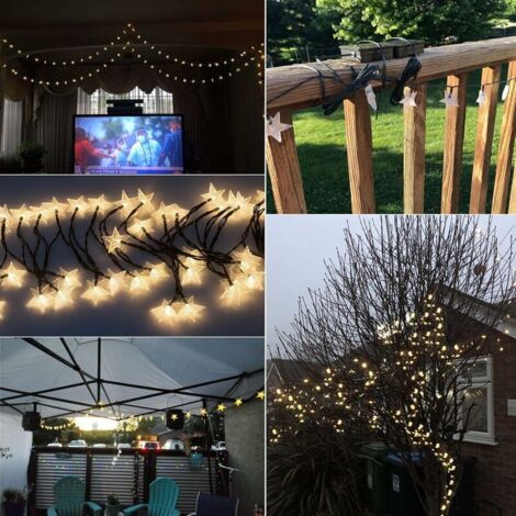 6 Luci Solari Per Recinzione E Pali - 48 LED, 2 Modalità Di Luce, Impermeabile IP65 - Adatte Per Pali 4x4, 3,5x3,5, 5x5 Pollici