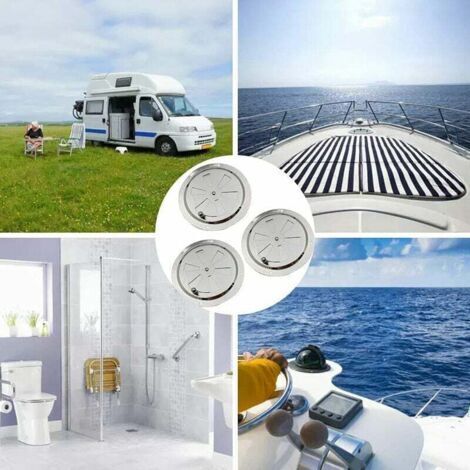 Rosetta Di Ventilazione In Acciaio Inox, Griglia Di