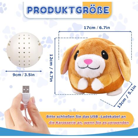 Cane Elettronico Interattivo Con Guinzaglio E Accessori – Giocattolo Per Bambini, Labrador