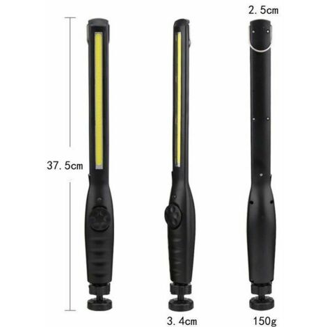 Draper 98342 Lampada Ispezione LED COB Sottile 7 W – Compatta E Potente Per Lavori Di Precisione