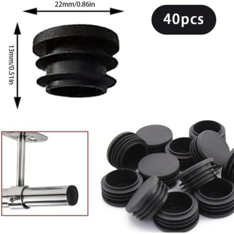 Semetall 2 Tappi In Silicone Per Foro Ombrellone | Adattatori Per Tavolo Da Giardino | Antiscivolo E Antigraffio