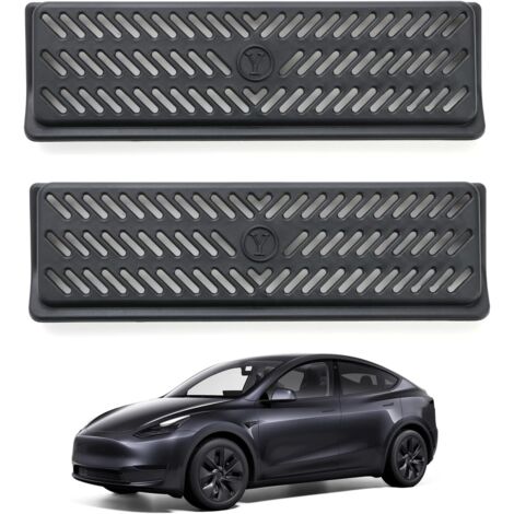 Ricambi e accessori per la griglia del modello Y, coperture per aria condizionata, prese d'aria sotto i sedili per Tesla Model Y, accessori per maschere di ventilazione dei sedili del modello Y (1/5)