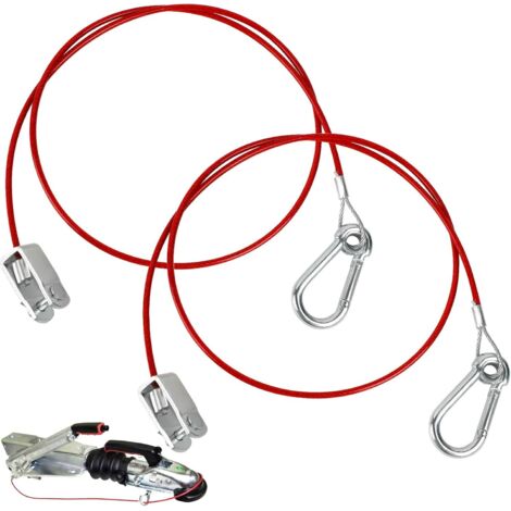 Cavo per Verricello da Traino da 12000 Libbre, Cavo in Acciaio Inossidabile Diametro 9,1 Mm Lunghezza 24 M per Argani per Rimorchi