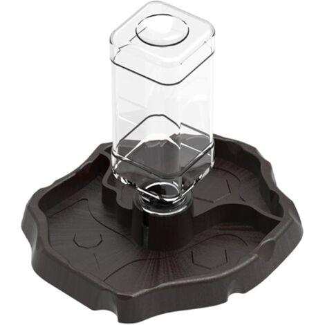 Ciotola 2 In 1 Per Rettili Con Bottiglia – Distributore D'Acqua Automatico Per Tartarughe, Lucertole, Gechi E Scorpioni