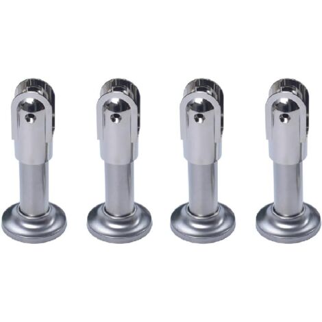 Set di 4 divisori per WC in acciaio inox per bagni pubblici (1/5)