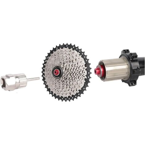 Fantic26 Estrattore Per Cassette Bicicletta E Dischi Centerlock - 12 Mm - Attrezzo Per Shimano/SRAM Con Guida Da Mozzo